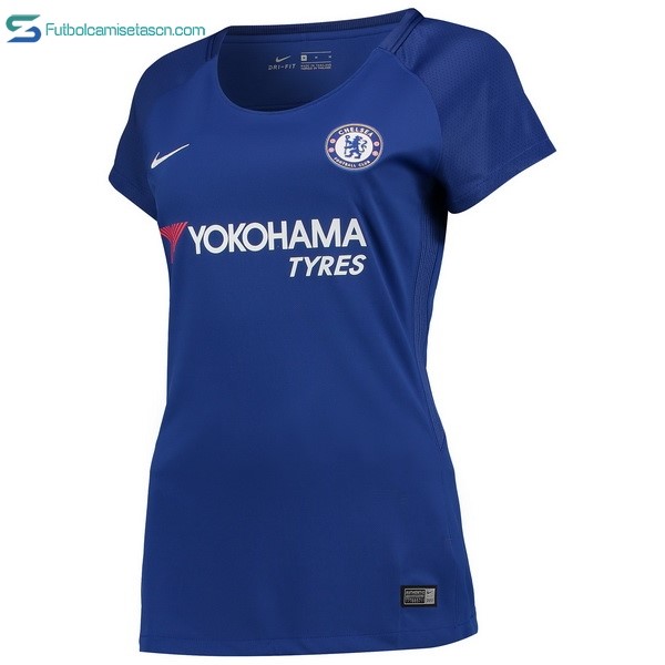 Camiseta Chelsea Mujer 1ª 2017/18